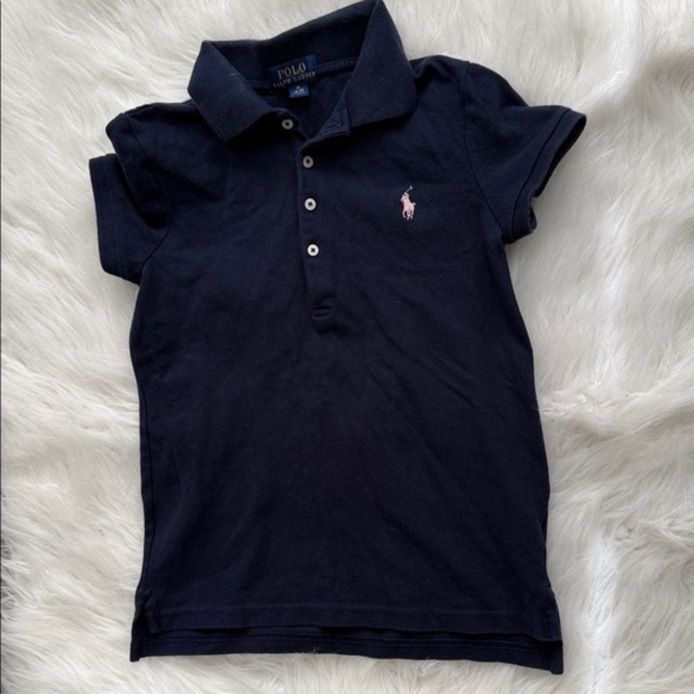 Polo by Ralph Lauren Kids Dark Blue Polo Shirt